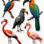 Animals & Wildlife - Sticker Sheet v30